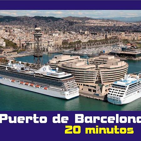 Atico Terraza, Airport-Bcn, Puerto-Cruceros Aparthotel Viladecáns Exterior foto